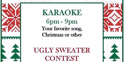 Urban Elk "UGLY SWEATER" Karaoke Party!