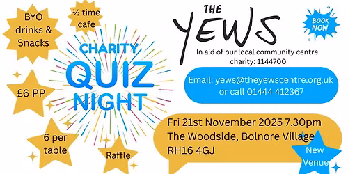 The Yews Charity Quiz Night