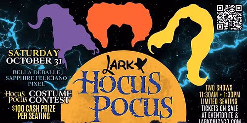 Hocus Pocus Halloween Bottomless Drag Brunch