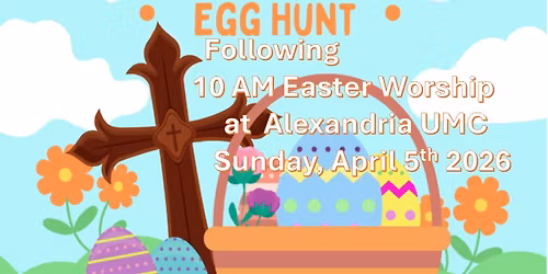 Annual Egg Hunt at Alexandria UMC