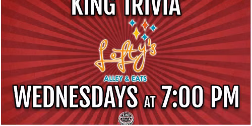 Trivia Night at Lefty's Alley & Eats (Newark)