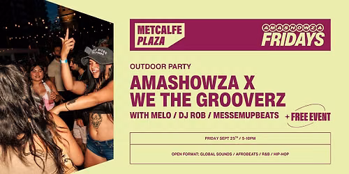 AMASHOWZA X WE THE GROOVERZ