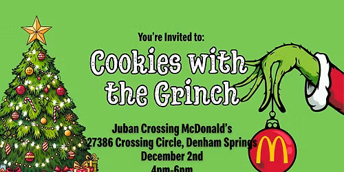 Cookies with the Grinch