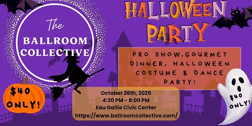 Halloween Party, Dinner, Show & Social Dancing