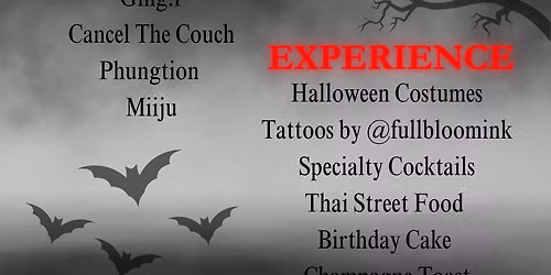 Rave Grave: Mrs. Phungtion Halloween B-Day Party