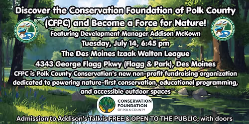 Discover the Conservation Foundation of Polk County (CFPC) and Become a Force for Nature!