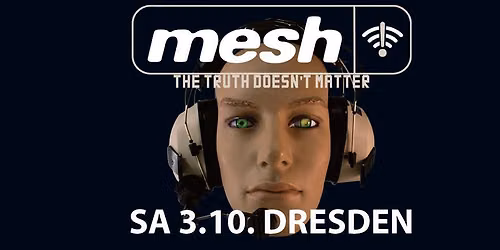 MESH plus special guests BLACKBOOK \/\/ Sa. 03.10.2026 \/\/ Dresden, Reithalle Strasse E