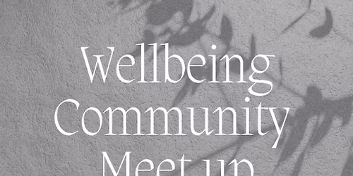 Wellbeing Community Meetup