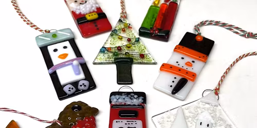 Christmas fused glass workshop 