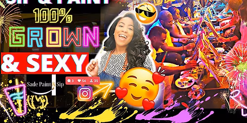 Paint & Sip Night on H Street DC 2