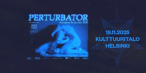 TuskaLive: Perturbator, 19.11.2025, Kulttuuritalo, Helsinki