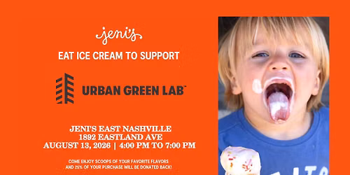 Cool Off For a Cause Ice Cream Social at Jeni's East