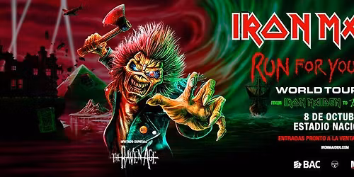 IRON MAIDEN  en Costa Rica 2026 | Evento Oficial