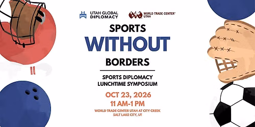 SPORTS WITHOUT BORDERS: Sports Diplomacy Lunchtime Symposium