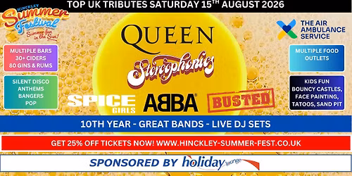 Hinckley Summer Festival - 2026