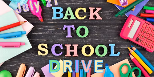 Back to School Drive