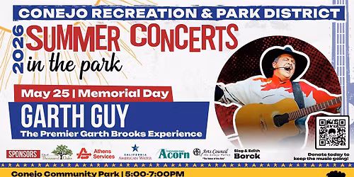 Summer Concert: Garth Guy | The Premier Garth Brooks Experience