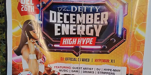 The dirty December energy [high hype].