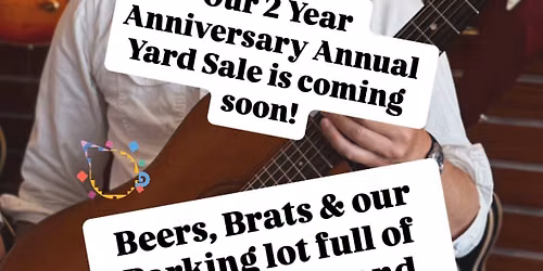 Redwoods Guitars 2 Year Anniv. Yard Sale!