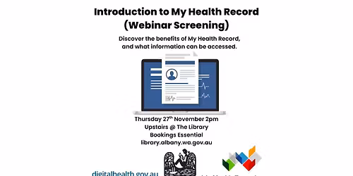 Introduction to My Health Record (Webinar Screening)