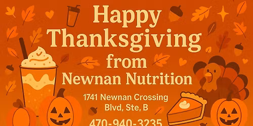 Black Friday Swag Bag Giveaway at Newnan Nutrition \ud83e\uddcb