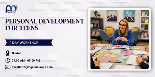 Personal Development for Teens: 1 Day Session in Bristol
