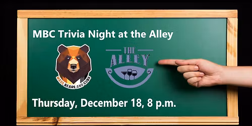Mass Bears and Cubs Trivia Night at the Alley Bar