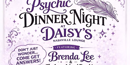 Psychic Dinner Night At Daisy's Nashville Lounge