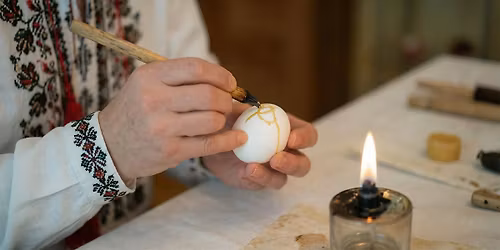 Laboratorio di Decorazione delle Uova Pasquali Rumen\u0435 \u2013 con Mostra di Icone