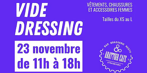 Vide Dressing \u00e0 L'abattoir Caf\u00e9, Strasbourg 