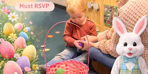 Easter Egg Hunt with the Easter Bunny April 3rd (9:30am-12:00p)