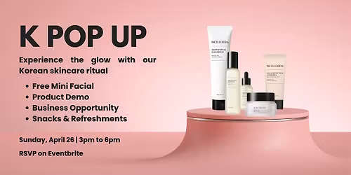 Join Us for a Free Mini Facial, Appetizers & Refreshments