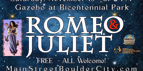 Shakespeare In The Park ~ \ud83c\udf39 Romeo and Juliet \ud83c\udf39