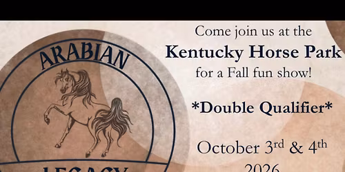 Arabian Legacy Horse Show