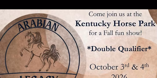 Arabian Legacy Horse Show
