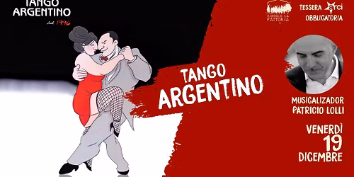 Serata Tango Argentino \ud83d\udc83\ud83d\udd7a\ud83d\udc83 19 Dicembre 2025