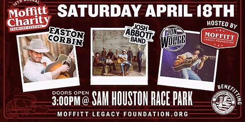 12th Annual Moffitt Charity Crawfish Festival