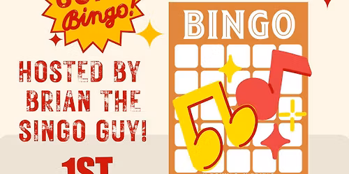 1st Tuesday SINGO Bingo