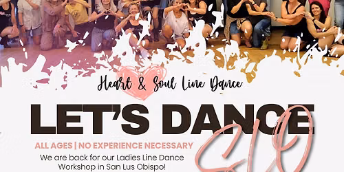 Let's Dance SLO - Ladies Line Dance Workshop