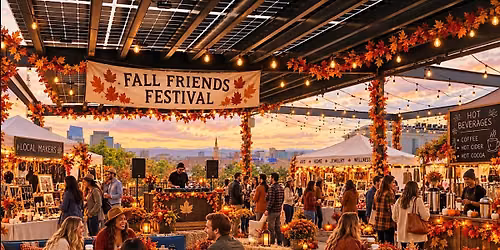 Fall Friend Festival: Rooftop Party, DJ + Local Vendor Market (RiNo)