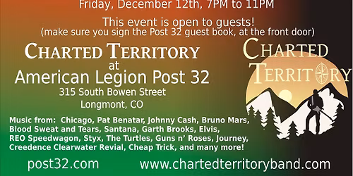 Charted Territory at American Legion Post 32