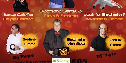 Fiesta Bachata - 3 Workshops und 3 Floors
