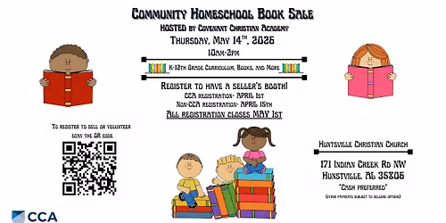 Community Homeschool Book Sale