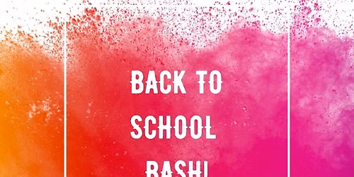 Back to School Bash