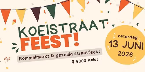 13\/06\/2026 - Koeistraat Feest! - Rommelmarkt