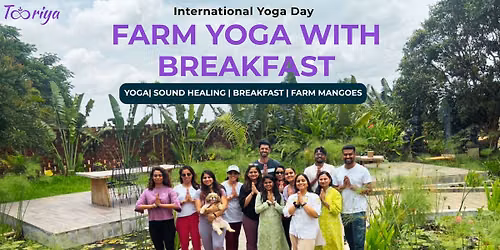 Yoga Day at Bangalore Farm