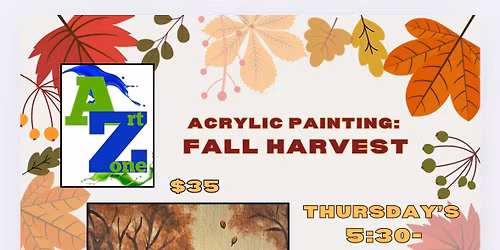Acrylic Painting: Fall Harvest