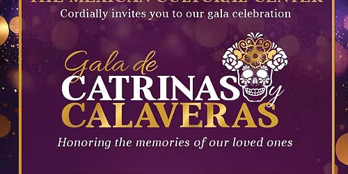 Gala de Catrinas y Calaveras