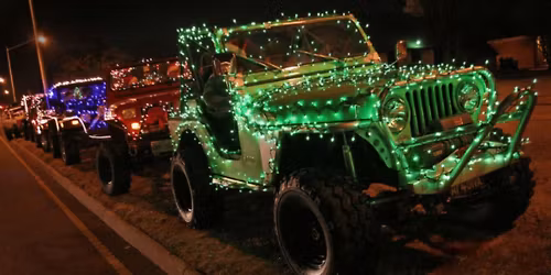 Jeeps Mount Airy Christmas Parade