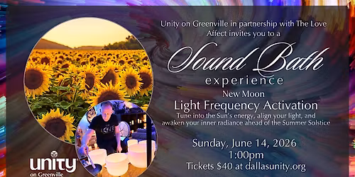 Solar Sound Bath Experience
